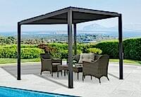 Hliníková pergola LANITPLAST BIOCLIMATIC 33 LG2299