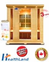 Infrasauna HealthLand DeLuxe 4004 Carbon