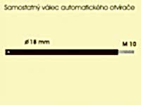 Náhradní píst k automatickému otvírači skleníkových oken LIMES