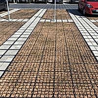 Zatravňovací dlažba Ecoraster E50 - černá, 33 x 33 x 5cm