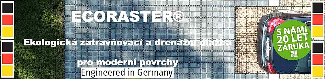 Zatravňovací dlažba Ecoraster